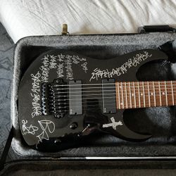 Bam Margera’s Prestige Ibanez Electric Guitar 