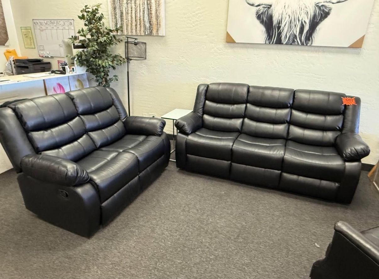 Sofa And Loveseat With Recliners