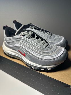 LIKE NEW Nike Women's Nike Air Max 97 OG "Silver Bullet" - Metallic Silver - Size 6.5 (Worn Twice)