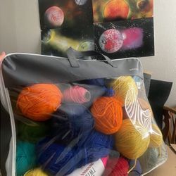 Huge Bag Of Yarn
