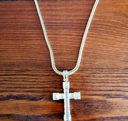 Gold Plated Cross