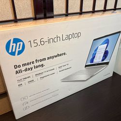 NEW / SEALED HP 15.6" Laptop - Intel Core i3 11th Gen Processor - 8GB RAM - 256GB SSD - Windows 11