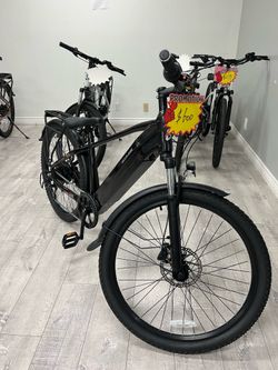 BRAND NEW SIZZLEBK S220 27.5'' Step Thru City Electric Bicycle