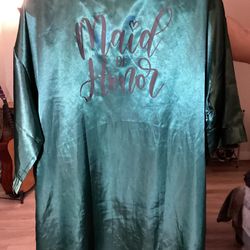 Custom Silk Robe 