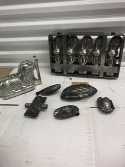 Antique chocolate molds