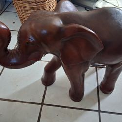 Koa Wood Elephant
