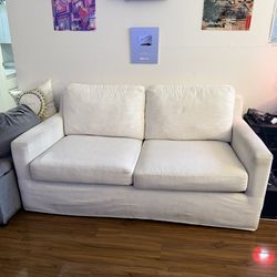 White couch