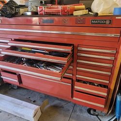 Matco Tool Box 64" Wide Located In Upland
