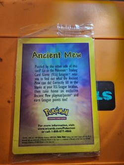 Pokémon Ancient Mew Promo Card