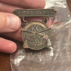 First Class Pin Brooch
