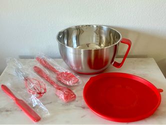 Rorence Stainless Steel Mixer & 4 Utensils