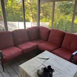 Out Door L Shape Couch 