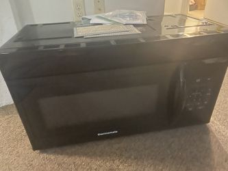 Over range microwave 