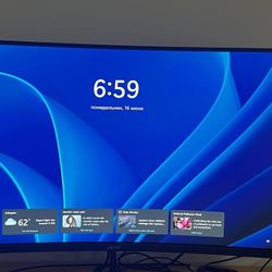 Acer - Nitro 31.5” VA Curved FHD 240Hz 1ms FreeSync Premium Gaming Monitor HDR10 (DisplayPort, HDMI) - Black