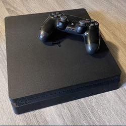Ps4 Slim With Wires 