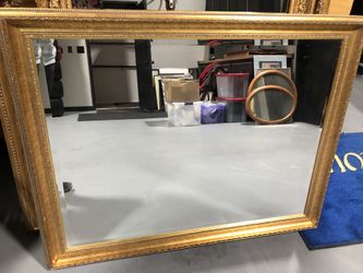 Mirror With Detailed Framing