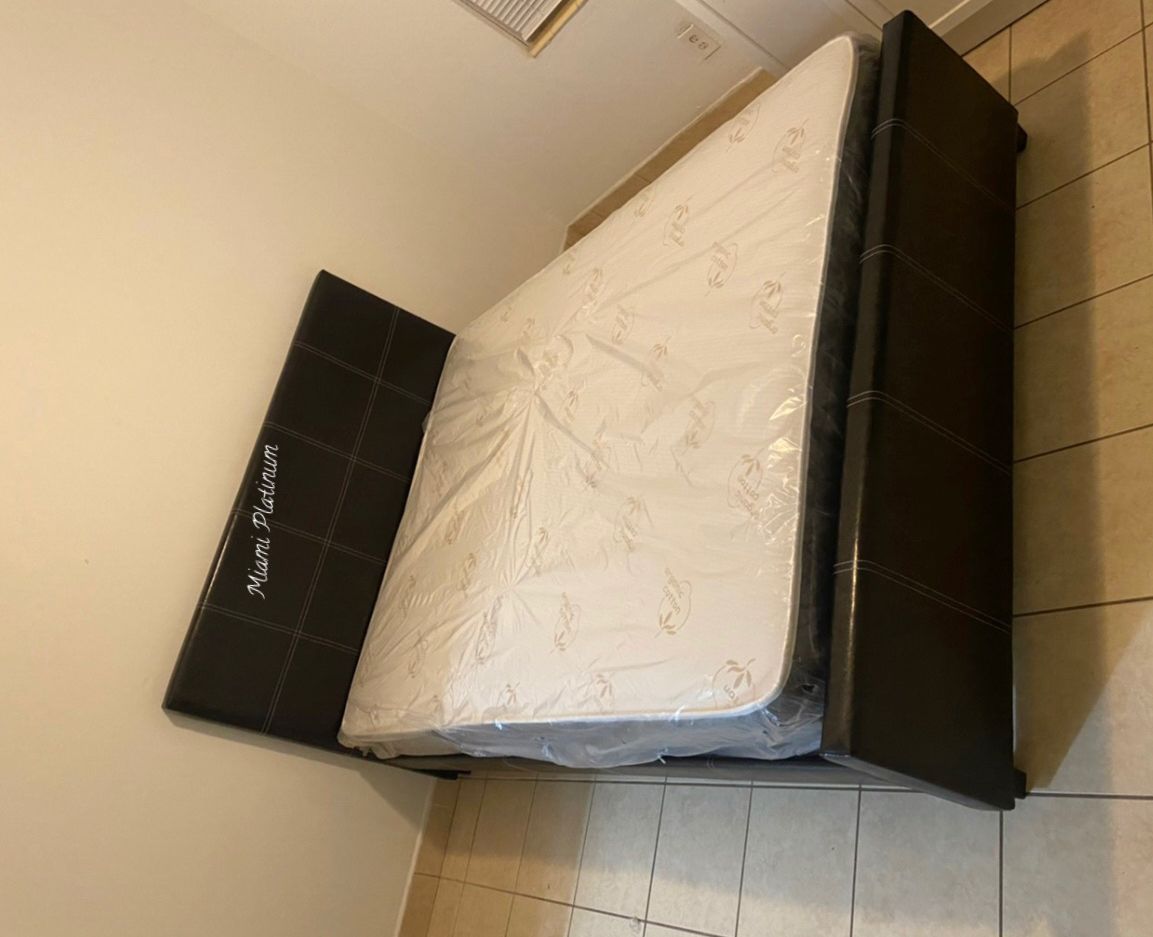 Queen Bed With Mattress /// Financing Available