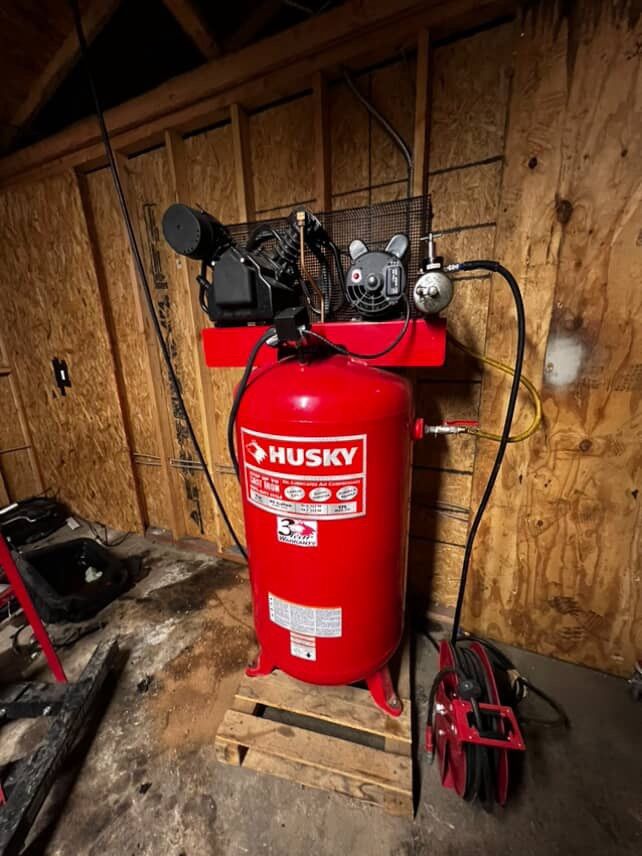 80 Gallon Husky Compressor 