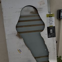 Partly Frosted, Shower Doors