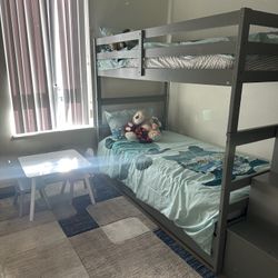 Grey Toddler Bedroom Set