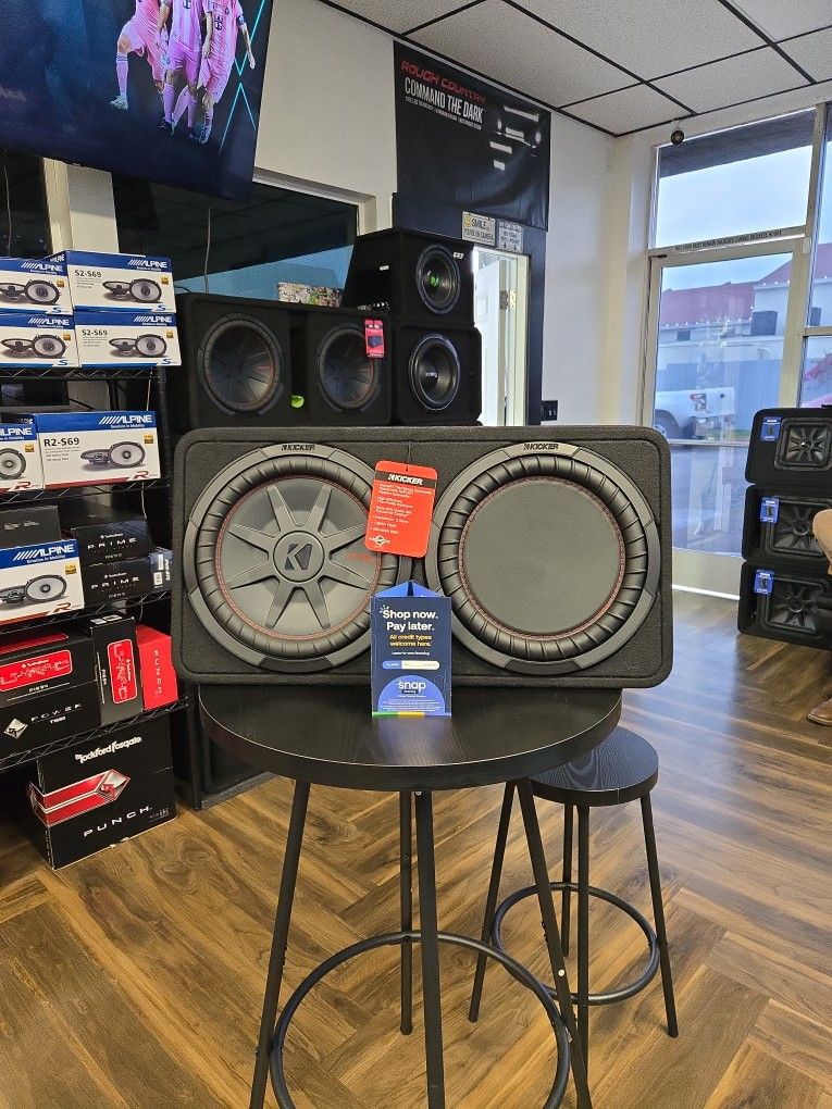 Kicker 12" Angled Subwoofer