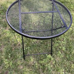 Foldable Metal Table 