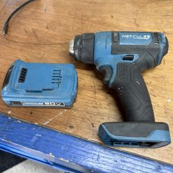 Hercules 20v Heat Gun Cordless