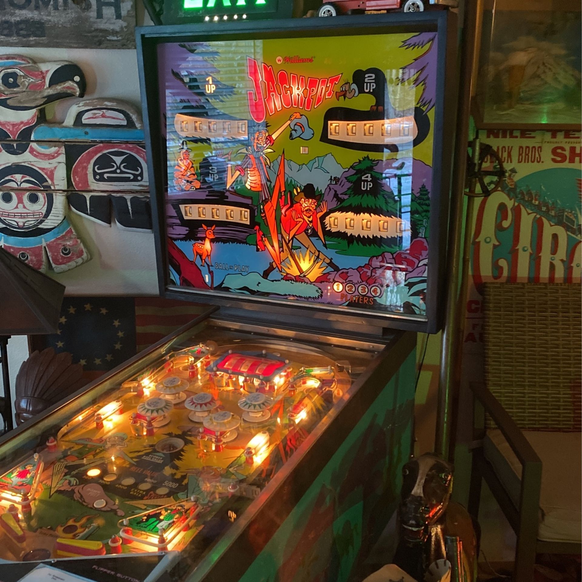Vintage 1971 “Jackpot” Pinball machine for Sale in Lake Stevens, WA