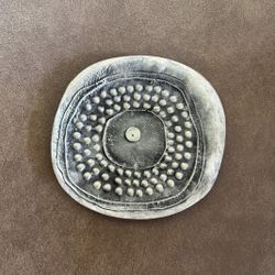 Don Drumm Studios Small Oval Breast Sculpture Dish - 1980s 7.5 X 7