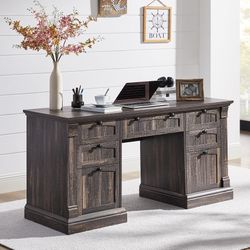New - Executive Desk with Drawers