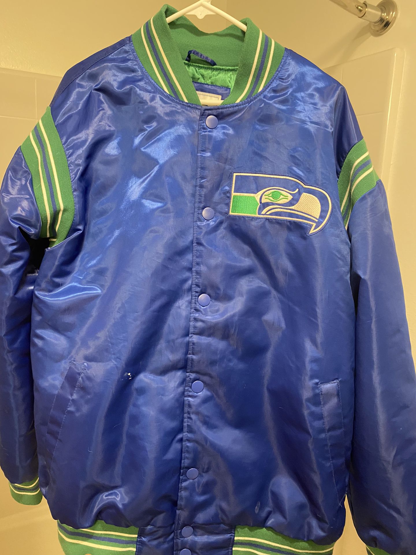 Seahawks Starter Jacket Large for Sale in Seattle, WA - OfferUp