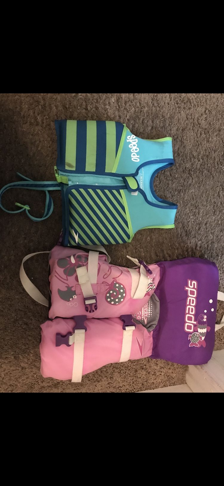 Two Kids Life Jacket $10 Each