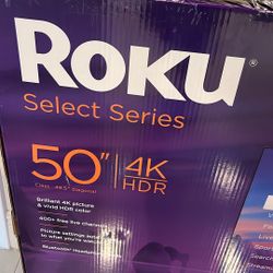 Roku 50 inch TV