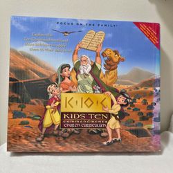 Kids Ten Commandments K10C Homeschooling Curriculum Box Set Focus on the Family VTG