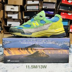 New Balance 992 MIUSA X Salehe Bembury ‘Green’ Size 11.5M/13W U992SB *NOT TRADING*