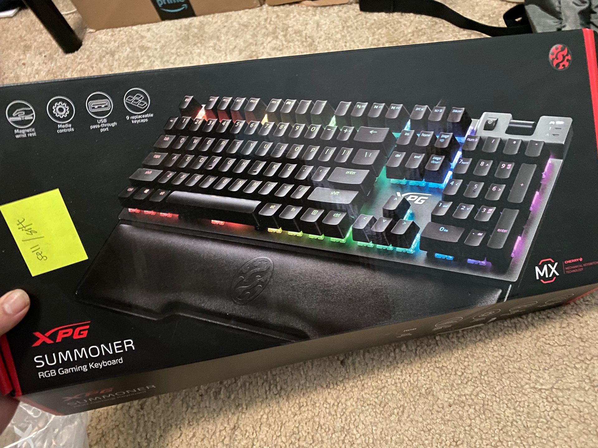 Gaming keyboard: XPG Summoner RBG Gaming Keyboard