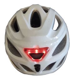 Adult Bike Helmet with LED Safety Light Adjustable Dial & Removable Visor - Adjustable Bicycle Cycling Helmet for Men & Women