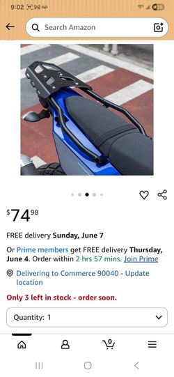 Rear rack