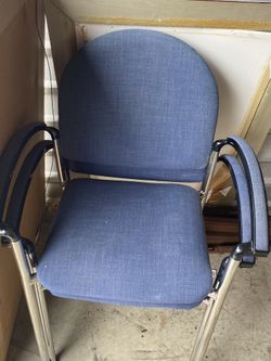2 Blue Office Chair
