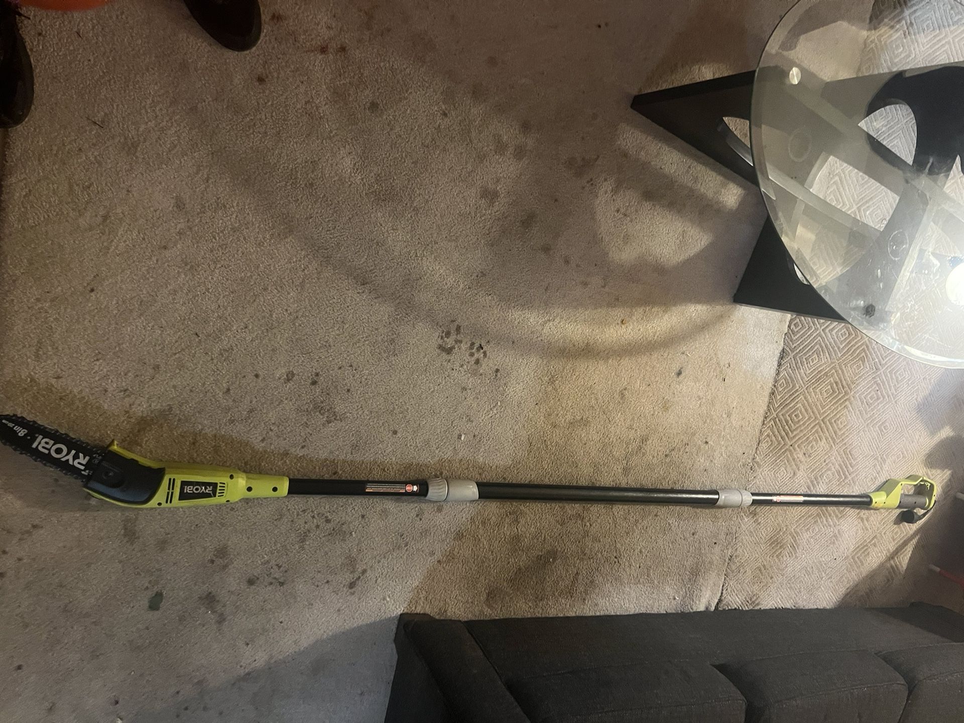 ryobi electric extended saw