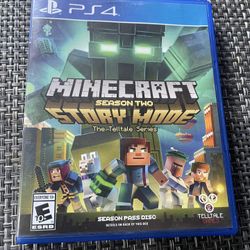 PlayStation 4 /PS4 Minecraft Season Two Story Mode