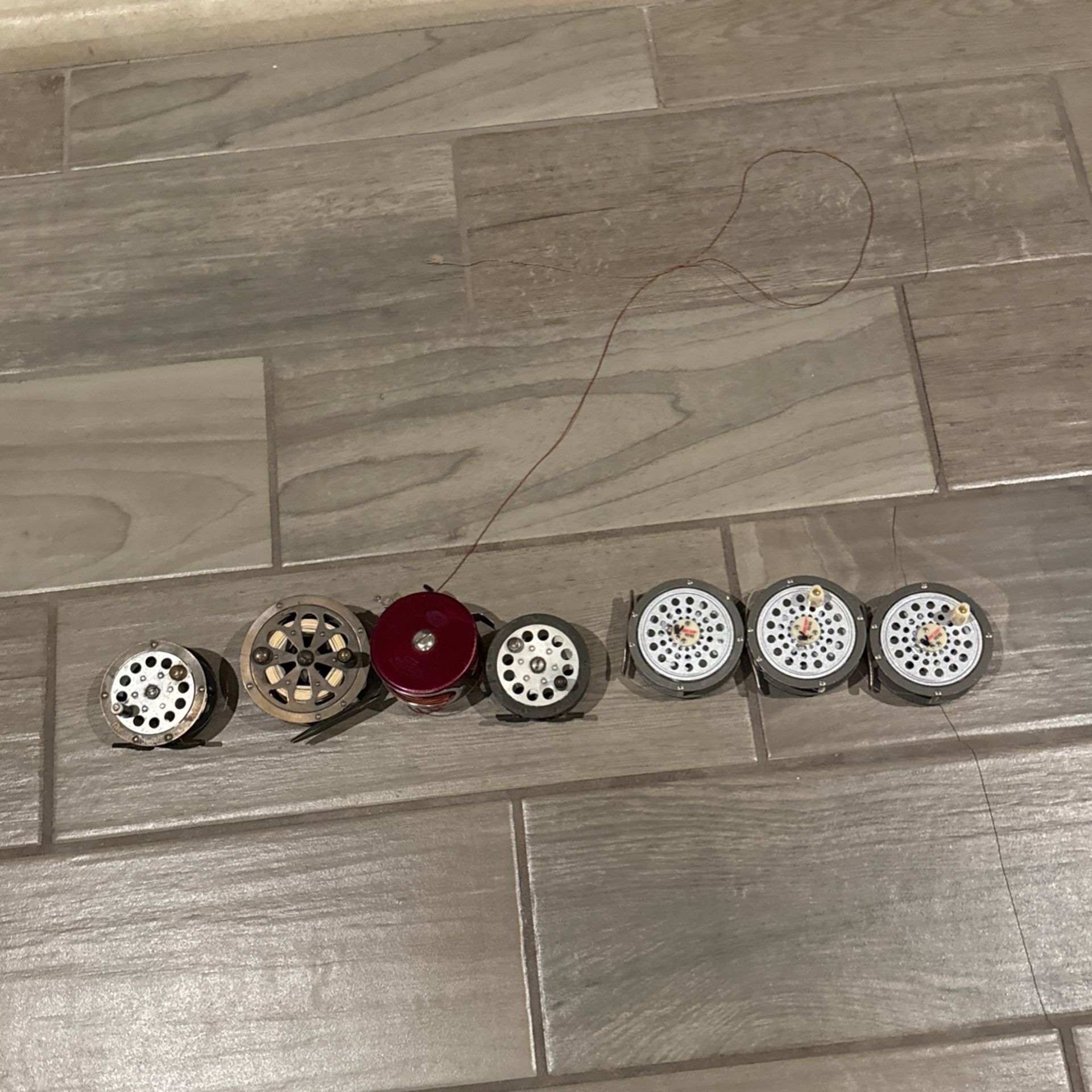 Vintage Fly Fishing Reels Ft. Eagle Claw Pfluger and Reel O Matic