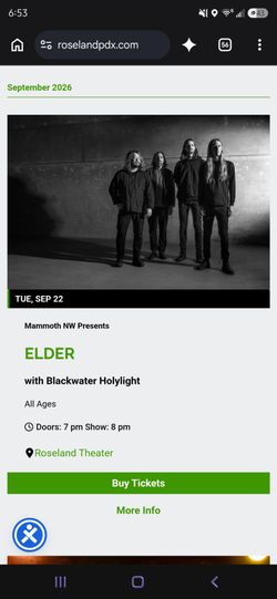 Elder w/ Blackwater Holylight