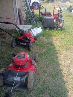 Lawn mower $150 They work very well and light on the first try.