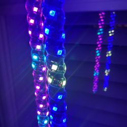 LED WHIP ANTENNAS 5ft 4ft 3ft