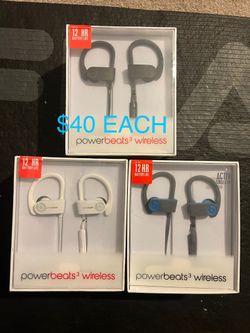 Powerbeats 2 Wireless Headphones New 