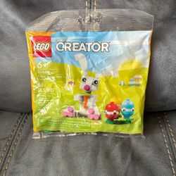 New Lego Creator 68 Pieces Easter Bunny With Colorful Eggs 30668