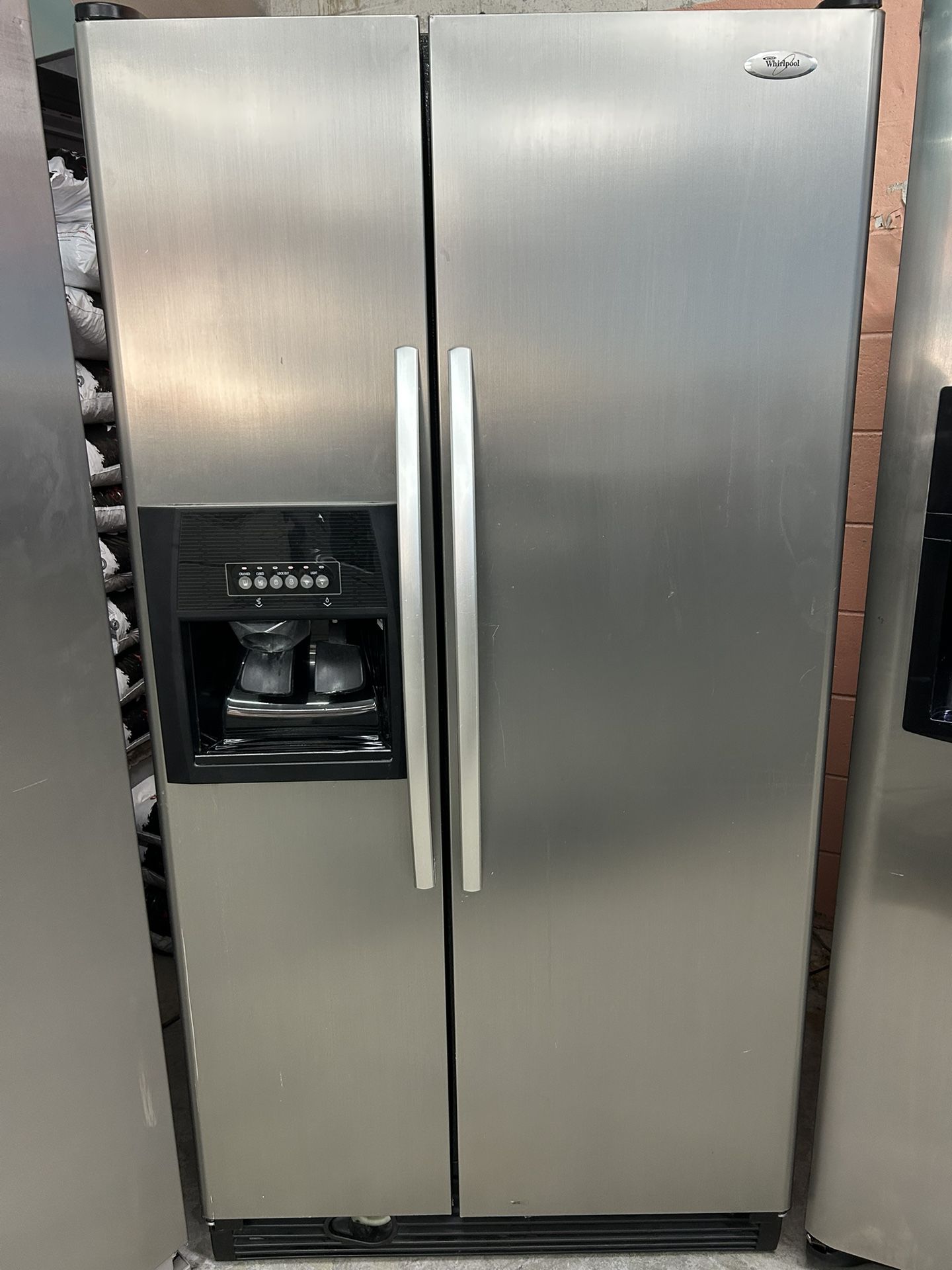 Whirlpool Stainless Side By Side Refrigerator
