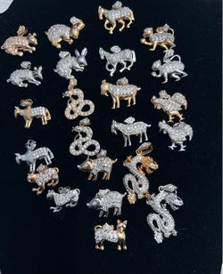 Chinese Zodiac Animal Pendants