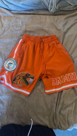 FAMU Florida A&M University Orange Shorts sz M